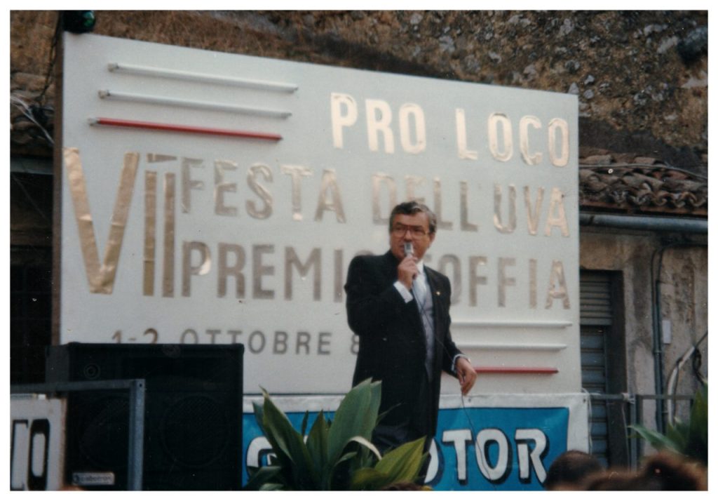 Toffia in Sabina-Ignazio LICATA Presidente Associazione Turistica Pro-Loco di TOFFIA