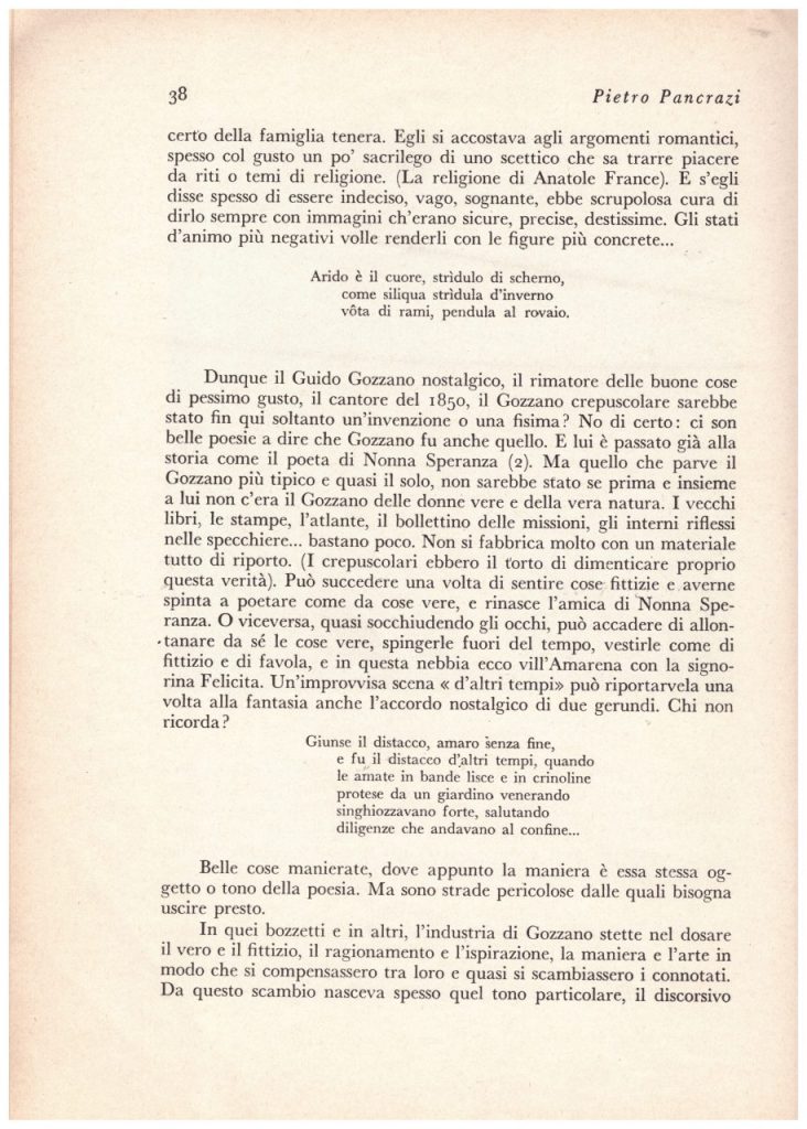 GUIDO GOZZANO - Rivista PAN 1933- -Biblioteca DEA SABINA- Copia anastatica-
