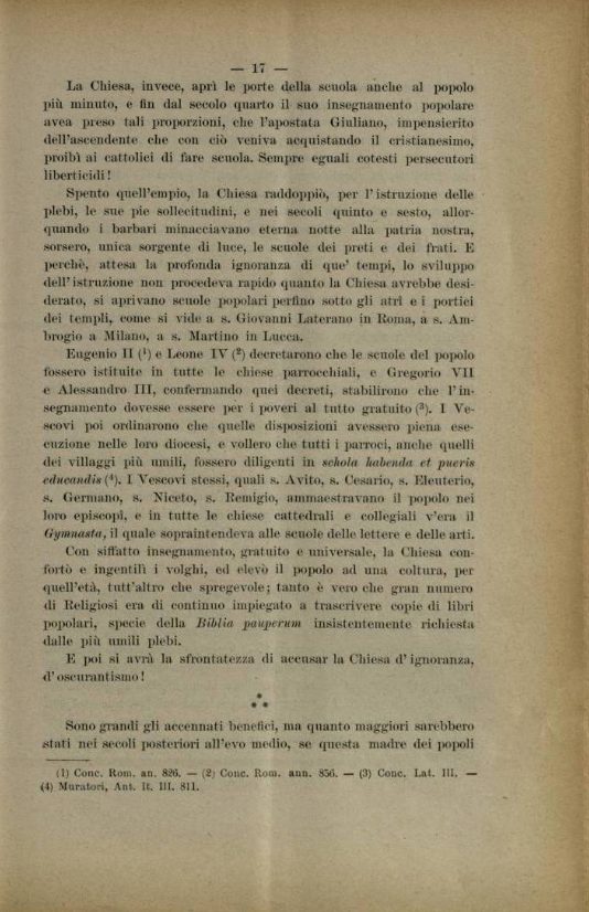 Mons. Francesco SIDOLI Vescovo di Rieti- Lettera pastorale al clero anno 1919-