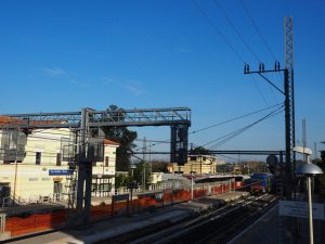 Passo Corese(RI)-La stazione Ferroviaria