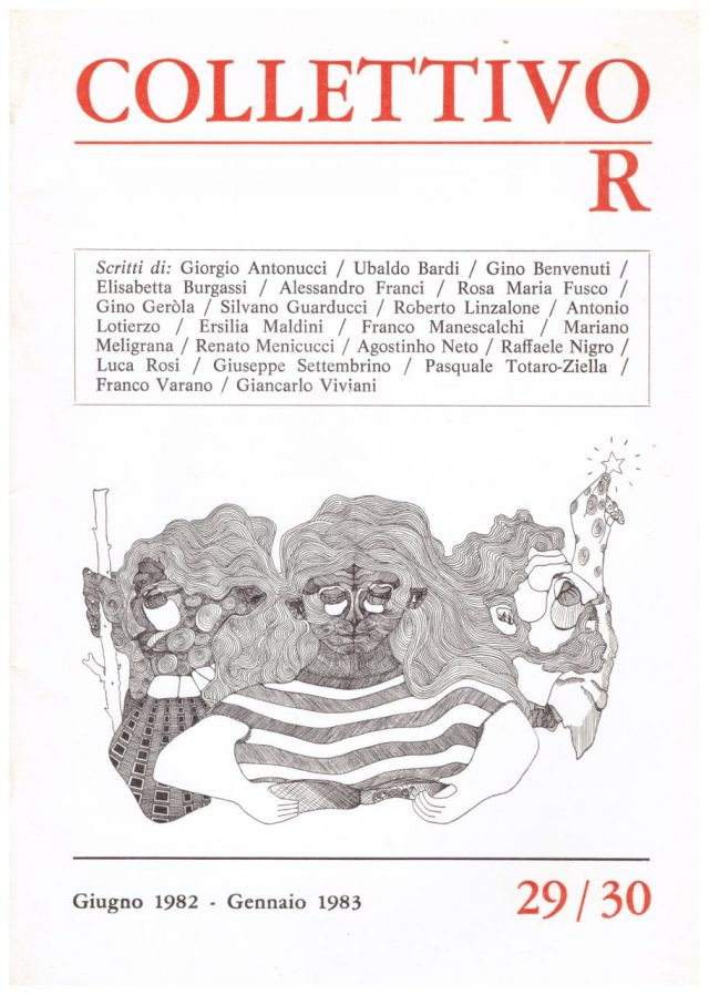 Biblioteca DEA SABINA-Rivista Collettivo R-Poesie pubblicate n° 29/30 Gennaio del 1983 –