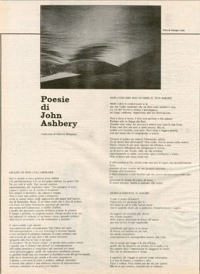 John Ashbery