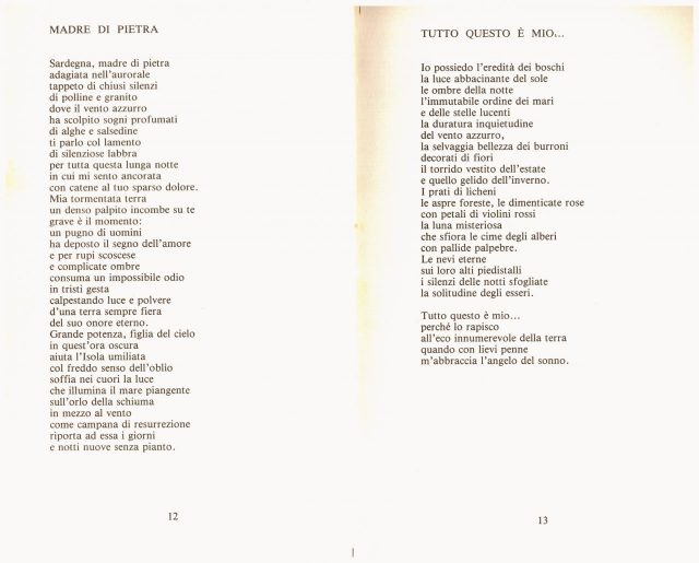 Lidia SENES- Poesie “Le Parole della Notte”-Lalli Editore 1982 