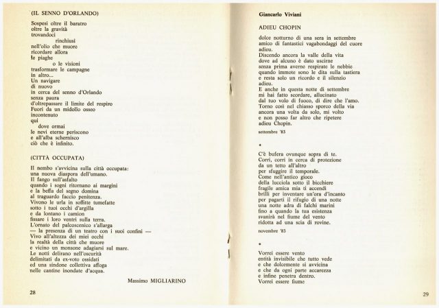 -Rivista Collettivo R-Poesie pubblicate n°34:35 –anno 1984