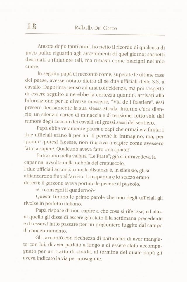  Raffaella Del Greco “ QUEI LUNGHI TRENTA GIORNI”