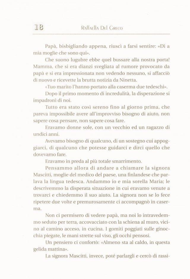  Raffaella Del Greco “ QUEI LUNGHI TRENTA GIORNI”