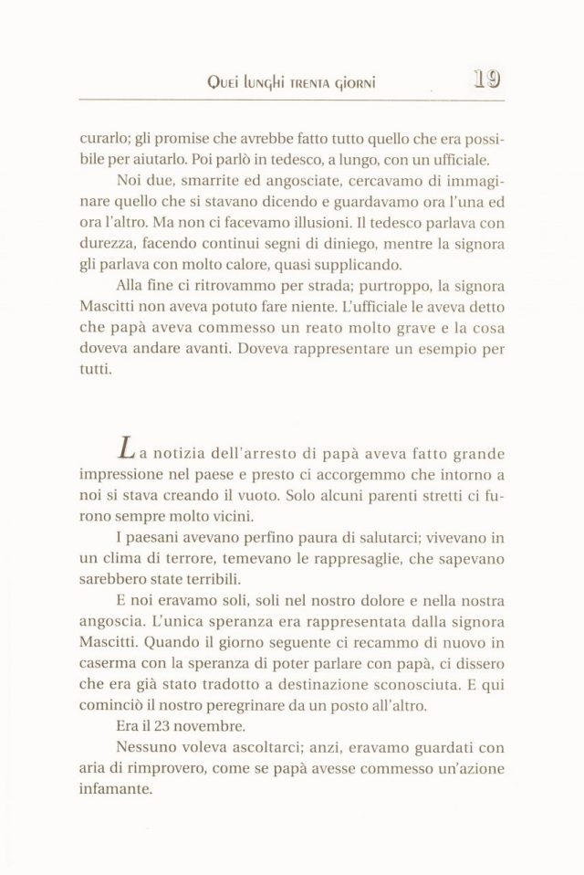  Raffaella Del Greco “ QUEI LUNGHI TRENTA GIORNI”