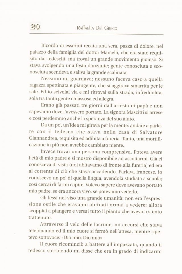 Raffaella Del Greco “ QUEI LUNGHI TRENTA GIORNI”