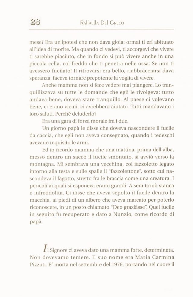 Raffaella Del Greco “ QUEI LUNGHI TRENTA GIORNI”
