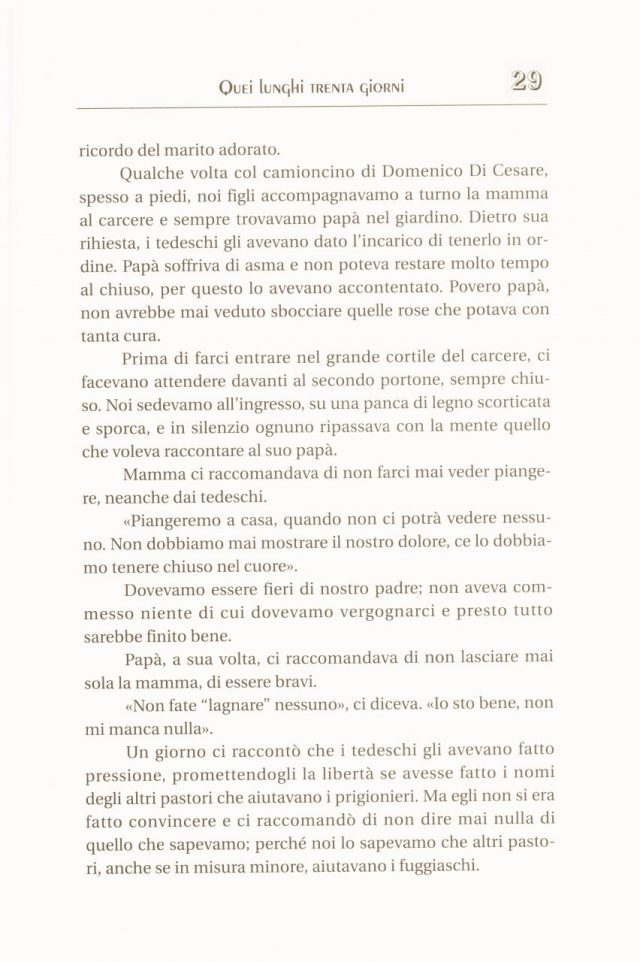  Raffaella Del Greco “ QUEI LUNGHI TRENTA GIORNI”