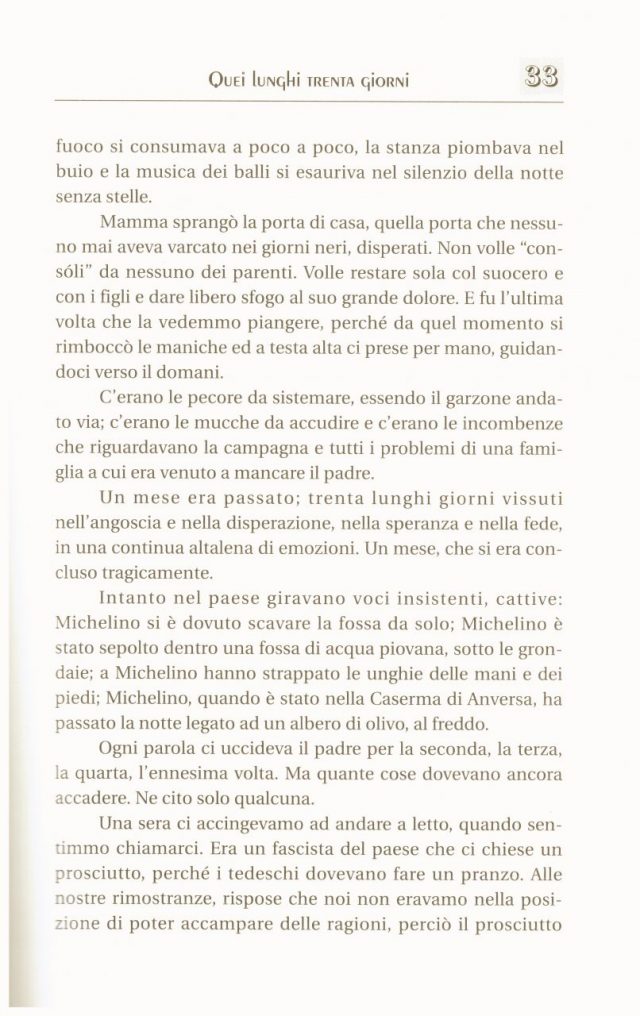  Raffaella Del Greco “ QUEI LUNGHI TRENTA GIORNI”
