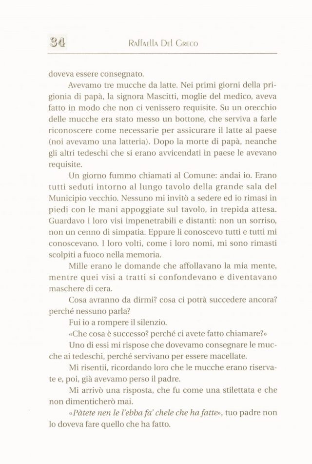  Raffaella Del Greco “ QUEI LUNGHI TRENTA GIORNI”