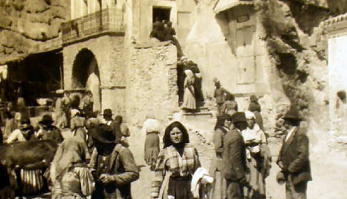 Il “PIANTO delle ZITELLE “ al Santuario della TRINITA’-Foto del 1920