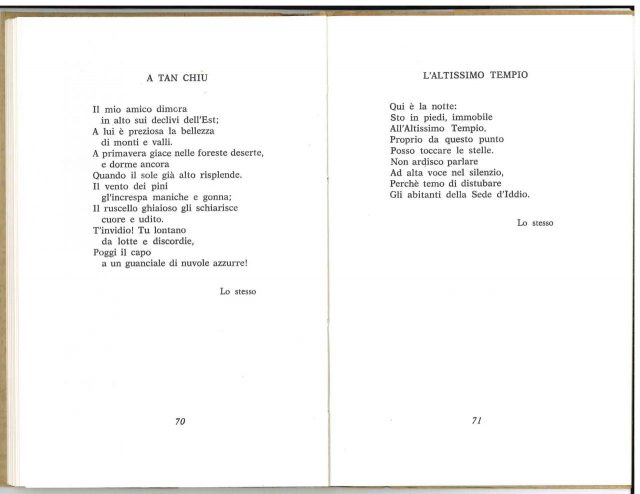 -Virgilio LUCIANI- -Poeti Cinesi Antichi-