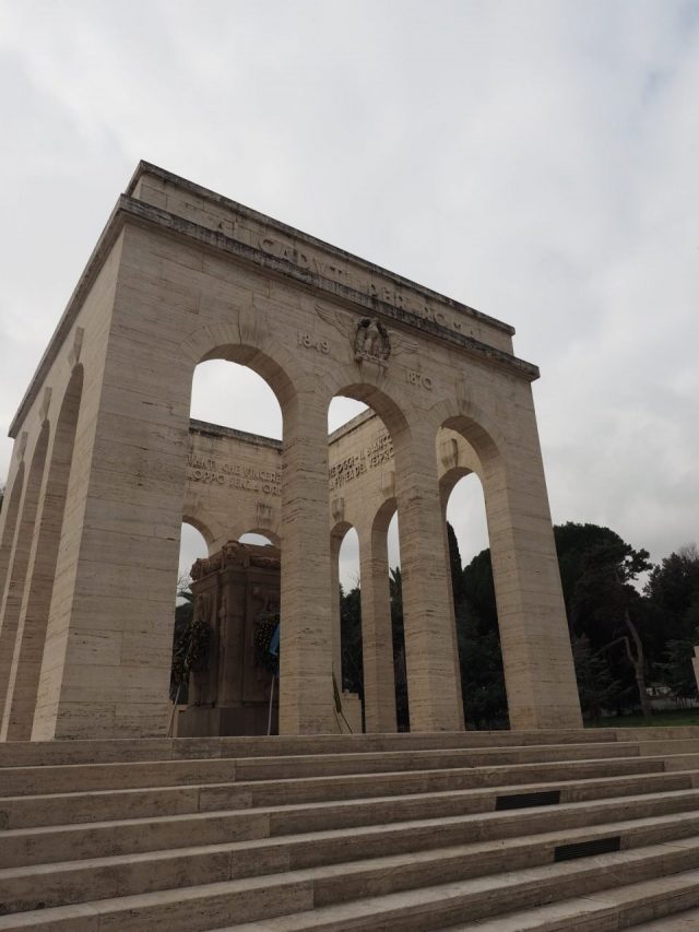 ROMA-Gianicolo-Mausoleo Ossario Garibaldino –Fotoreportage di Franco Leggeri