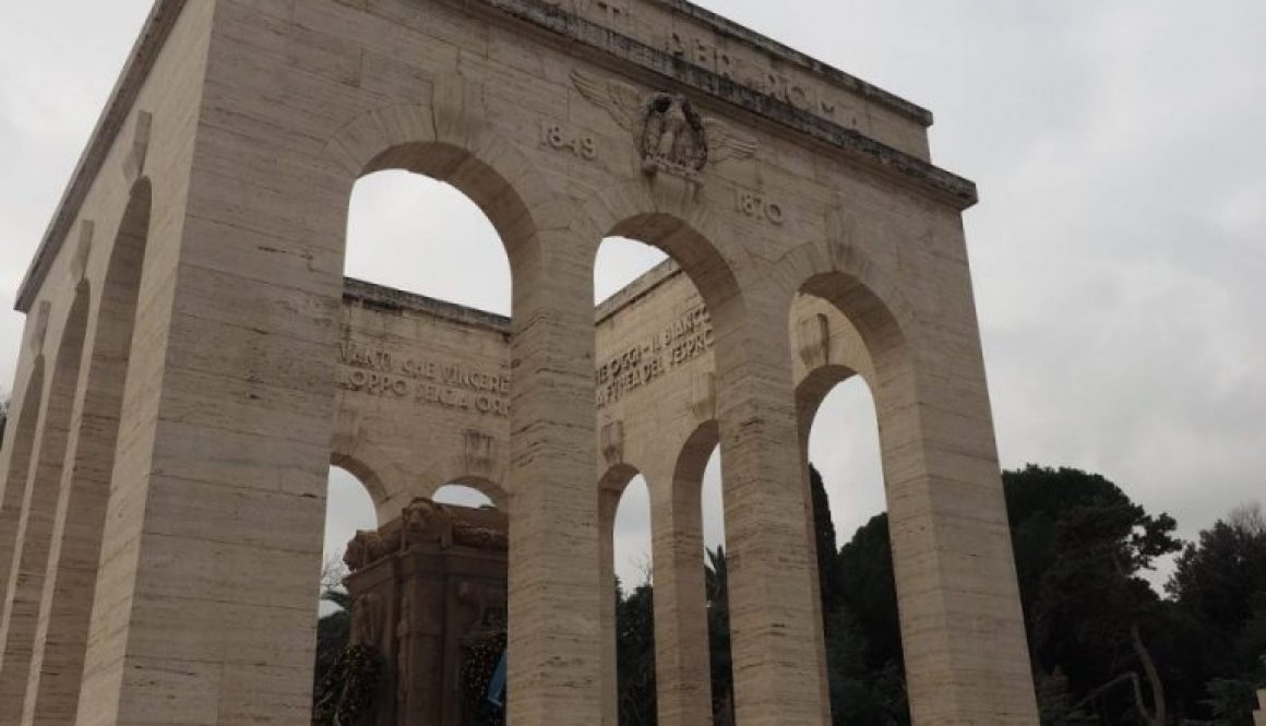 ROMA-Gianicolo-Mausoleo Ossario Garibaldino –Fotoreportage di Franco Leggeri