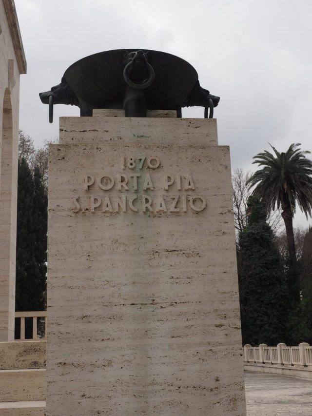 ROMA-Gianicolo-Mausoleo Ossario Garibaldino –Fotoreportage di Franco Leggeri