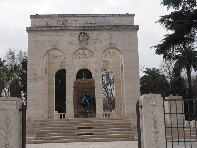 ROMA-Gianicolo-Mausoleo Ossario Garibaldino –Fotoreportage di Franco Leggeri