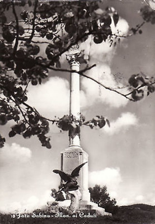 MONUMENTO AI CADUTI DI FARA IN SABINA