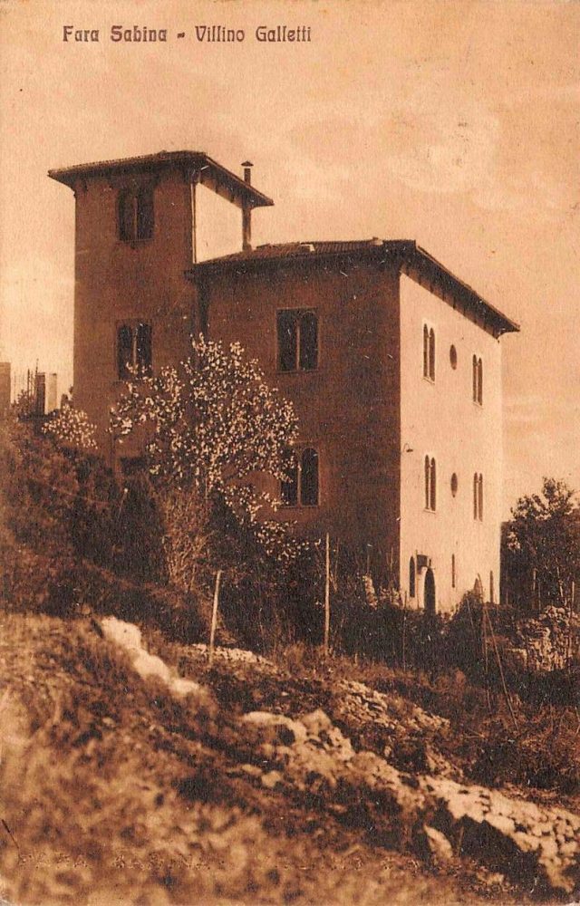VILLINI PRIMO NOVECENTO IN SABINA