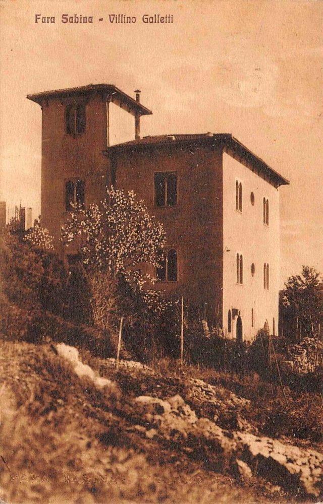 VILLINI PRIMO NOVECENTO IN SABINA