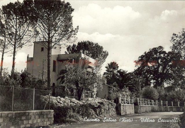 VILLINI PRIMO NOVECENTO IN SABINA