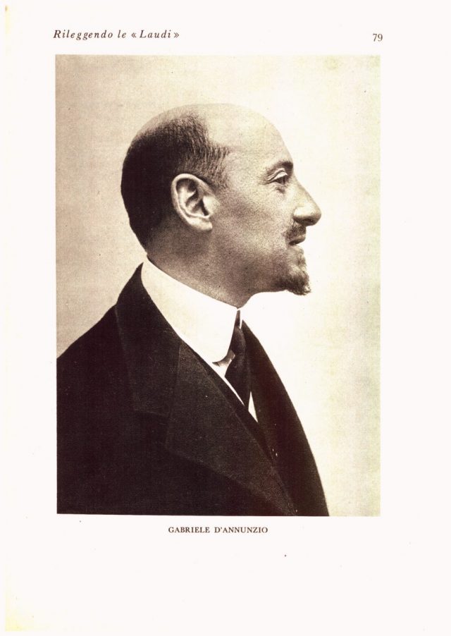 Francesco Flora rileggendo le “LAUDI” di Gabriele D’Annunzio