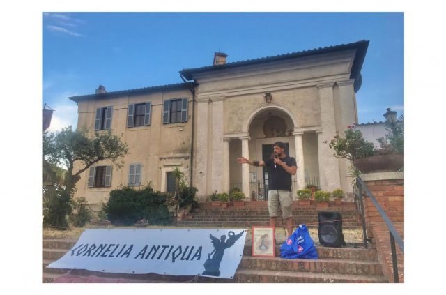 Roma –Castel di Guido :Sit-in delle Associazioni per salvare dal degrado e l’abbandono il Casale della Bottaccia.