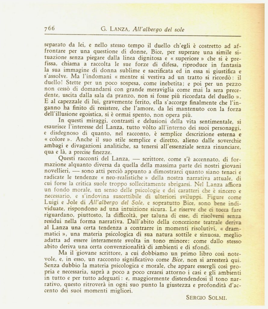 -Giuseppe Lanza All’albergo del Sole-Editore SOLARIA 1932-