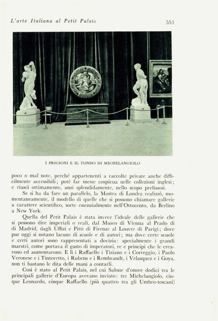  - Nello TARCHIANI-L’ARTE ITALIANA AL PETIT PALAIS