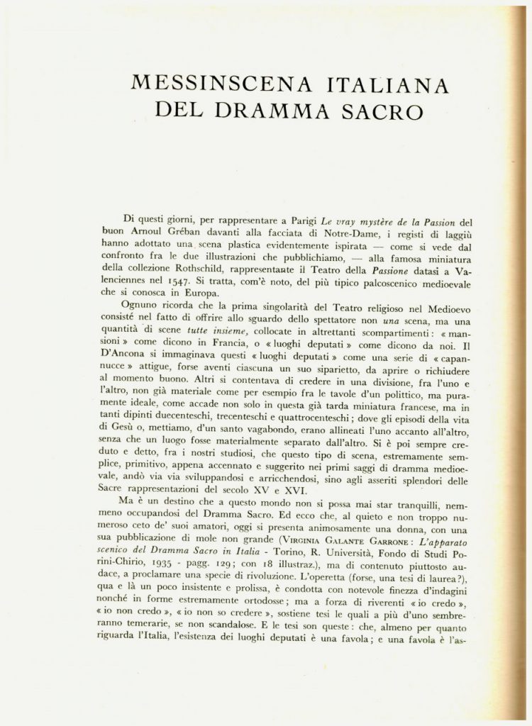  SILVIO D’AMICO-MESSINSCENA ITALIANA DEL DRAMMA SACRO-