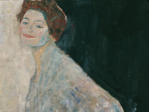 Gustav Klimt-Ritratto di signora in bianc