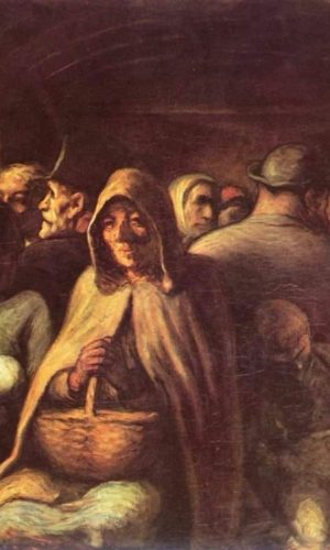 Honoré Daumier "Il vagone di terza classe"