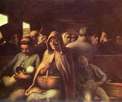 Honoré Daumier "Il vagone di terza classe"