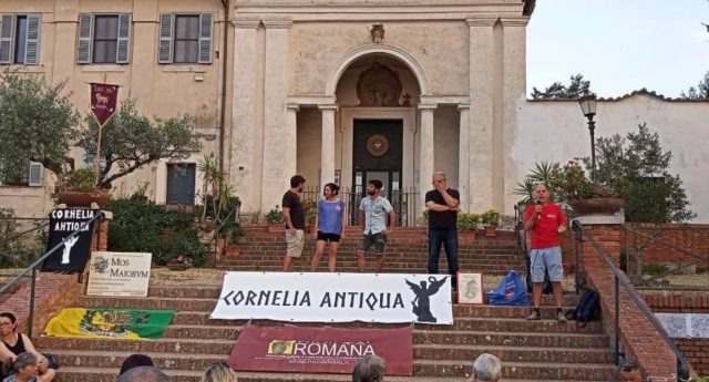 Roma -Castel di Guido-Sit-in del 26 giugno 2022 per salvare dal degrado e l’abbandono il Casale della Bottaccia .