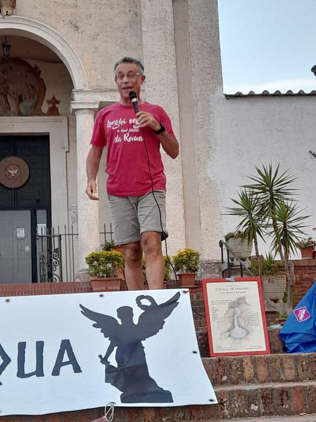 Roma -Castel di Guido-Sit-in del 26 giugno 2022 per salvare dal degrado e l’abbandono il Casale della Bottaccia .