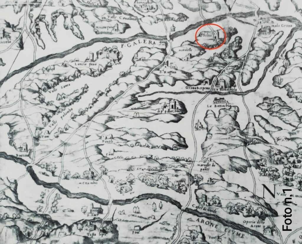 mappa da Eufrosino della Volpaia