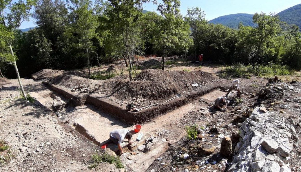 Scavi presso il santuario della dea Vacuna