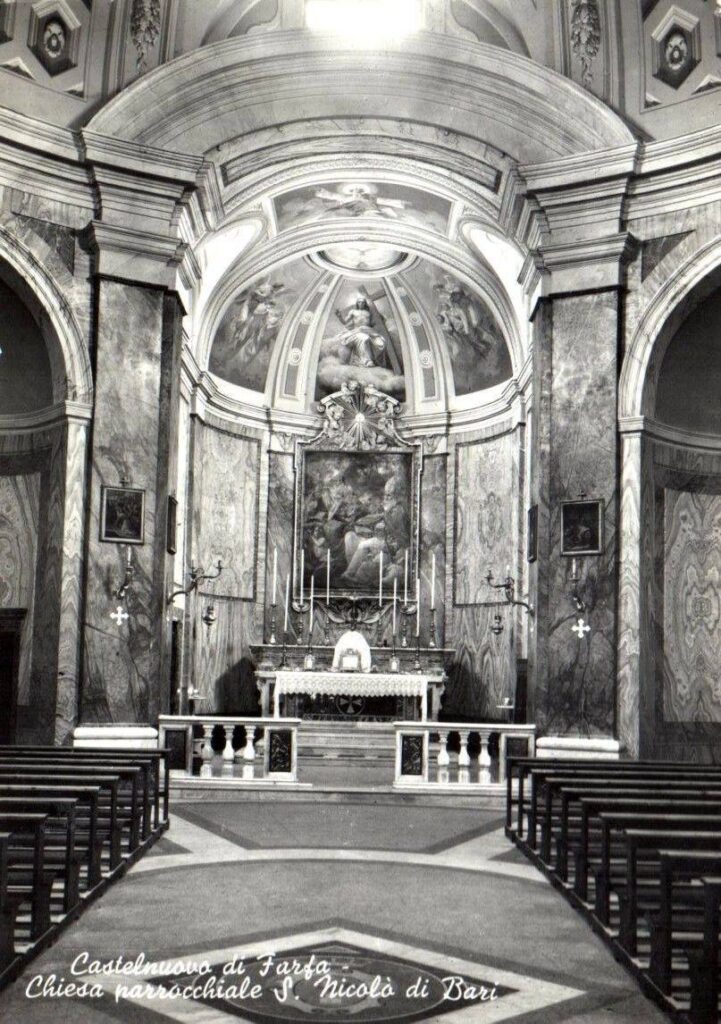 CASTELNUOVO di FARFA(Rieti)- Chiesa parrocchiale San Nicola di Bari