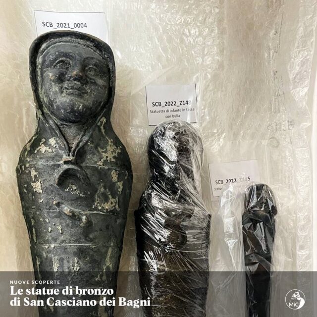 ”Eccezionale scoperta ! Al santuario di San Casciano dei Bagni “-