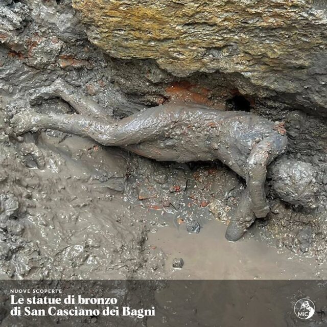 ”Eccezionale scoperta ! Al santuario di San Casciano dei Bagni “-