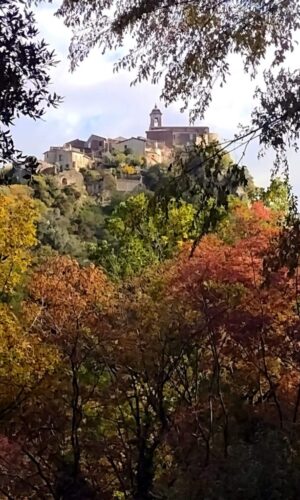 L'autunno a Toffia, località Picarella