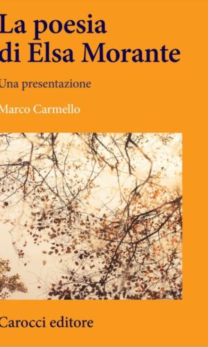 Marco Carmelo-La poesia di Elsa Morante- Carocci editore Roma