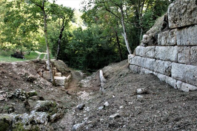 Antrodoco- Via Cecilia -Resti del ponte romano