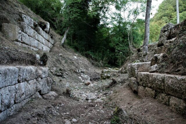 Antrodoco- Via Cecilia -Resti del ponte romano