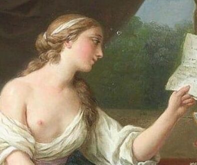 ouis Jean Lagrenee - Penelope che legge una lettera da Odysseu