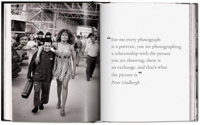 Peter Lindbergh and Azzedine Alaïa-