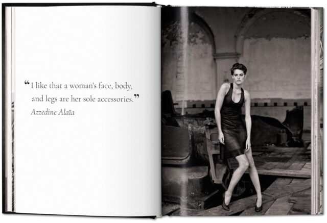 Peter Lindbergh and Azzedine Alaïa-