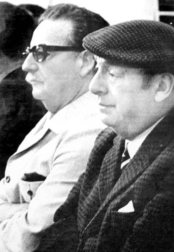 Salvador Allende e Pablo Neruda