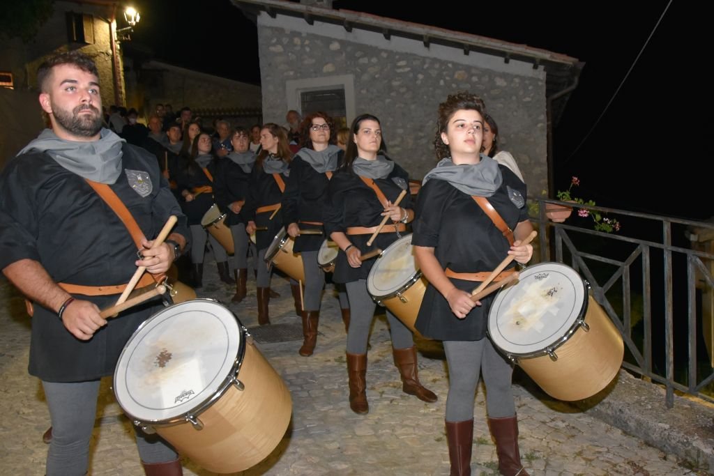 Antrodoco (Rieti)-Secondo Festival nazionale Tamburi Medievali